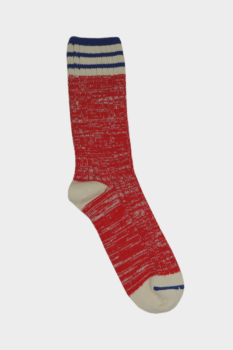 Recycled Cotton Socks | Red