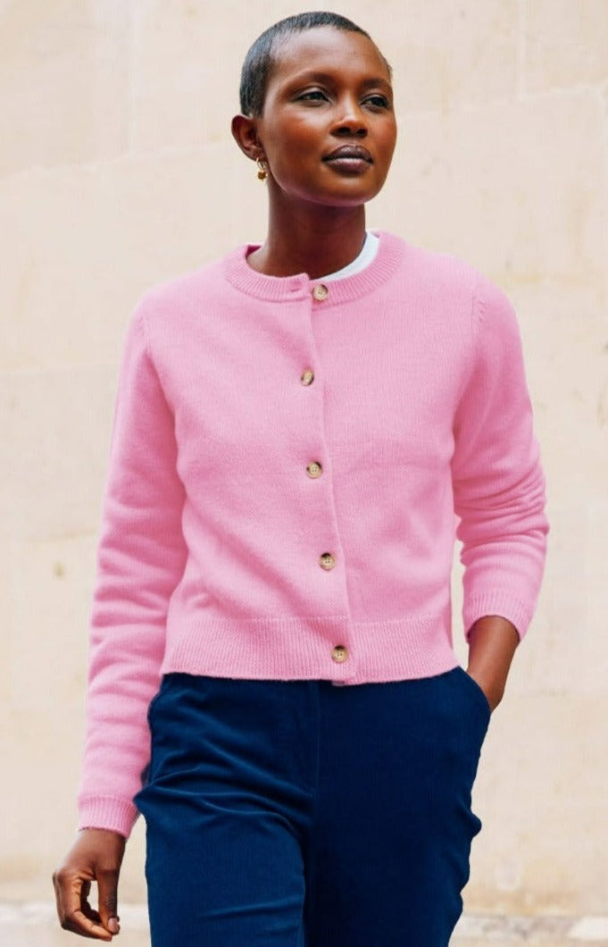 Brittany Cardigan | Pink