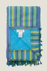 Kikoy Towel | Lime/Turquoise