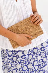 Raffia Clutch | Natural - Aspiga