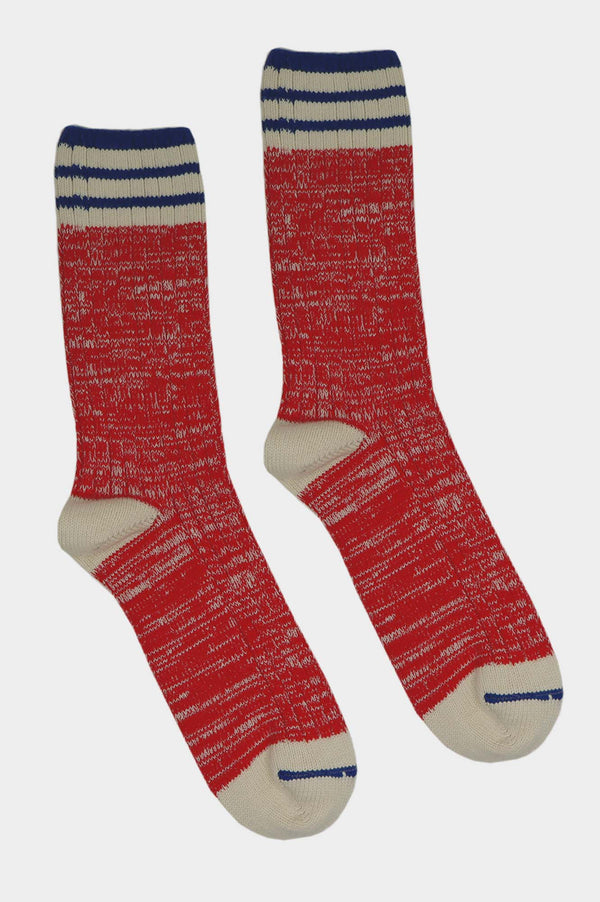 Recycled Cotton Socks | Red
