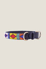 Diamond and Stripe Dog Collar | Multi