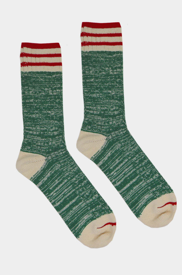 Recycled Cotton Socks | Green