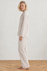 Pyjama Set | Sunflower White/Coral
