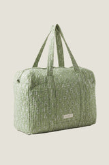 Organic Cotton Printed Weekend Bag | Buti Sage Print