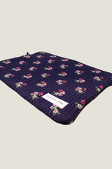 RHS Organic Cotton Printed Laptop Case | Navy