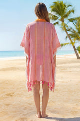 Organic Cotton Kimono | Pink