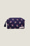 RHS Organic Cotton Printed Small Wash Bag  | Navy
