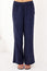 Organic Cotton Cheesecloth Trouser | Navy