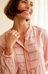 MOLIN Juliet shirt | Coral Blush