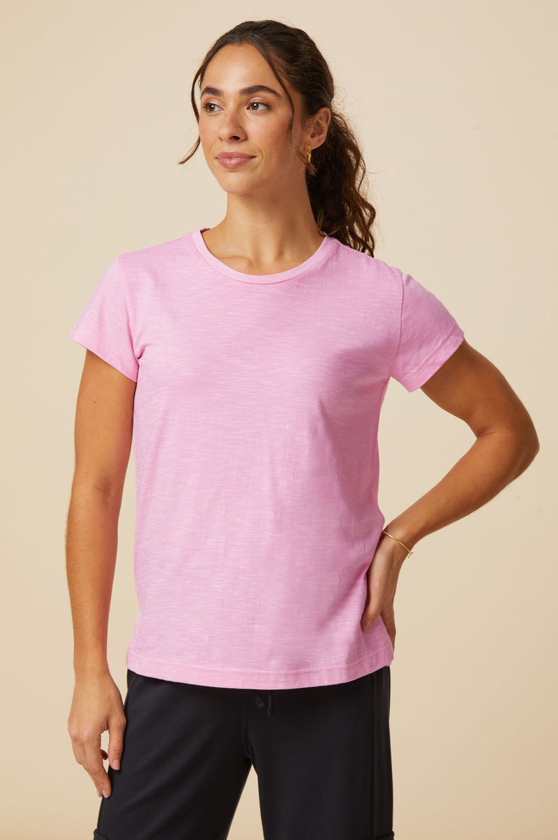 Organic Cotton T-Shirt | Pink