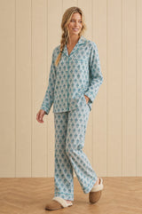 Pyjama Set | Blue/Teal