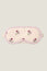 RHS Organic Cotton Printed Eyemask | Cream