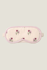RHS Organic Cotton Printed Eyemask | Cream
