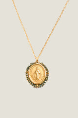 Santa Maria Necklace | Gold/Shiny Lime