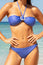 Recycled Bandeau Bikini | Cobalt