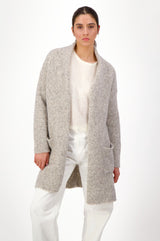 Brume Long Cardigan | Light Grey