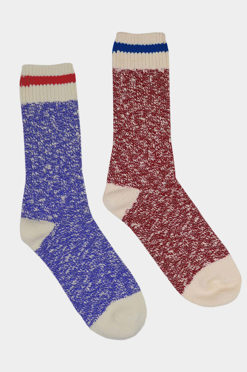 Recycled Cotton Socks | Blue