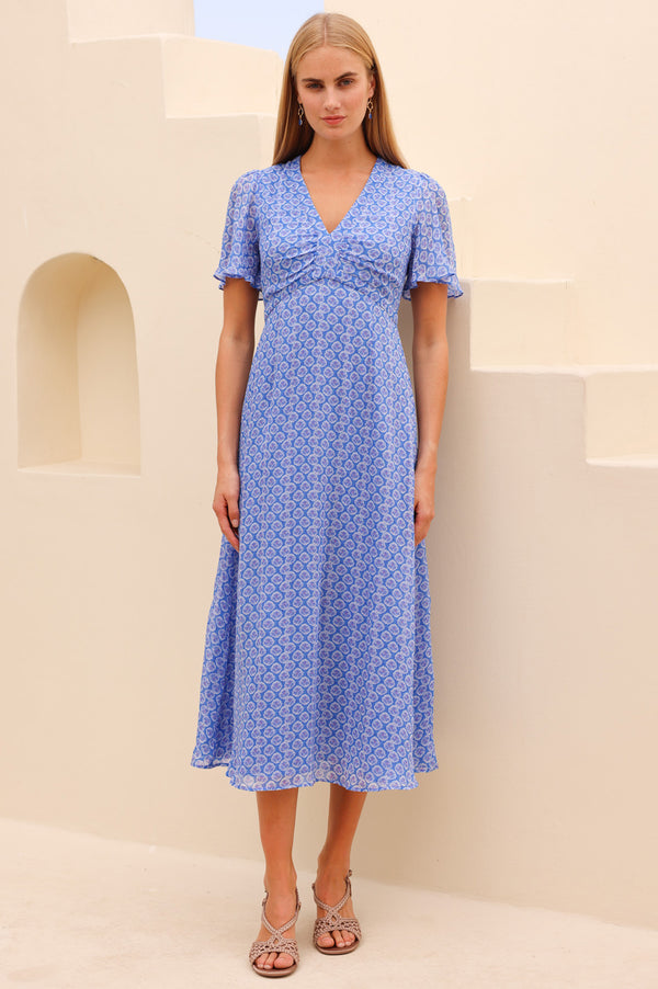 Sustainable Womens Blue Dresses | Aspiga Sustainable Womens Blue Dresses | Aspiga