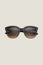 Billy Sunglasses | Black/Brown Transparent