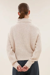 Boxy Beau Pullover | Chalk