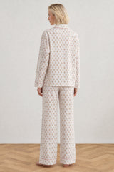 Pyjama Set | Sunflower White/Coral