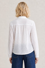 Livi Organic Cotton Blouse | White