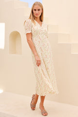 RHS Sally Anne Short Sleeve Dress | Cream