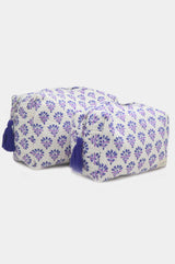 Large Wash Bag | Blue/Purple