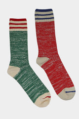 Recycled Cotton Socks | Red