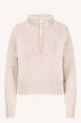 Boxy Beau Pullover | Chalk