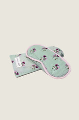 RHS Organic Cotton Printed Eyemask | Sage