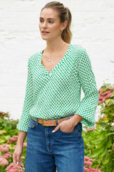 Clea Blouse | Green