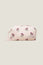RHS Organic Cotton Printed Small Wash Bag  | Cream