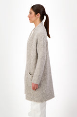 Brume Long Cardigan | Light Grey