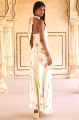 RHS Halter Neck Dress | Cream