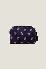 RHS Organic Cotton Printed Medium Wash Bag | Navy