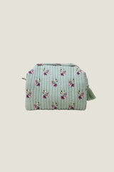 RHS Organic Cotton Printed Medium Wash Bag | Sage