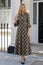 Elizabeth Check Dress | Brown/Grey