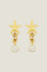 Andrea Earrings | Pearl/Gold