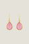 ASHIANA Ava Earrings | Pink