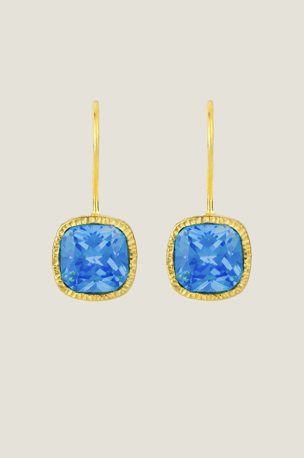 ASHIANA Lois Earrings | Blue Topaz