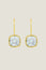 ASHIANA Lois Earrings | Clear Glass