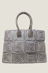 Large Crochet Bag | Grey