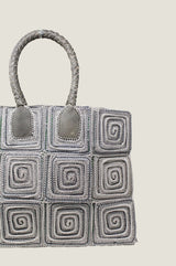 Large Crochet Bag | Grey