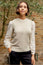 Crew Neck Rib Tank | Taupe