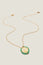 Santa Maria Necklace | Gold/Aqua