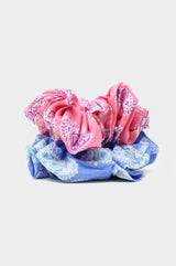 Scrunchie-Rose-Paisley-Blue