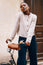 Merino Wool Brittany Cardigan | Oatmeal