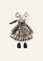 Tartan Mouse | Grey